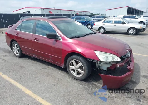 2004 Honda Accord 2.4 Ex из США, поврежденный, VIN 1HGCM56624A098959